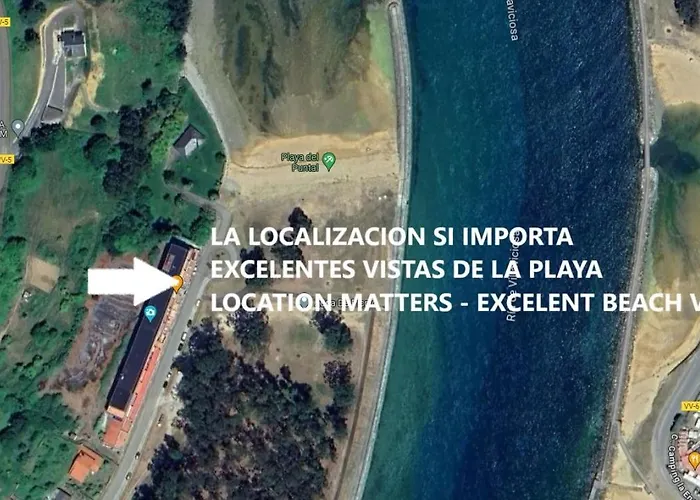 Playa Del Puntal I Villaviciosa Primera Linea Playa