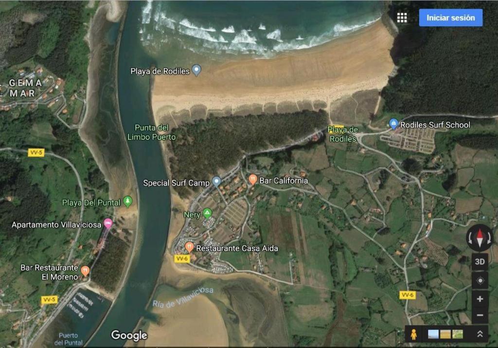 Playa Del Puntal I Villaviciosa Primera Linea Playa * Villaviciosa (Asturias)